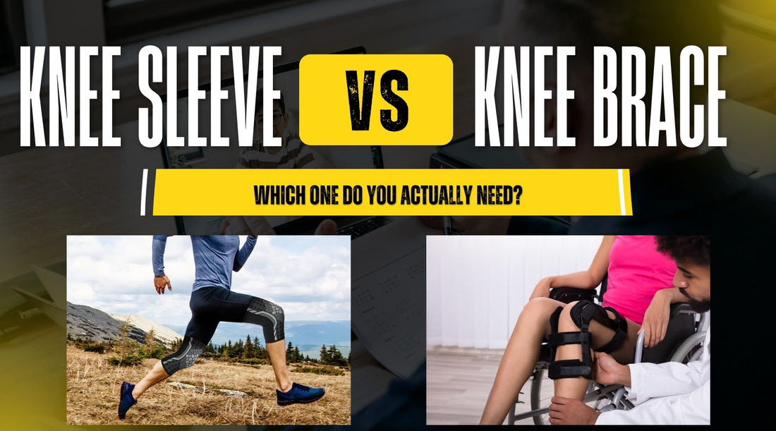 Knee Sleeve vs. Knee Brace: Which One Do You Actually Need?